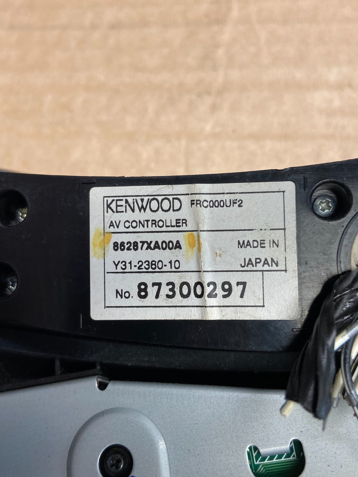 2006-2009 Subaru Tribeca Radio CD Player Climate Control Bezel Panel AF2431 DG5