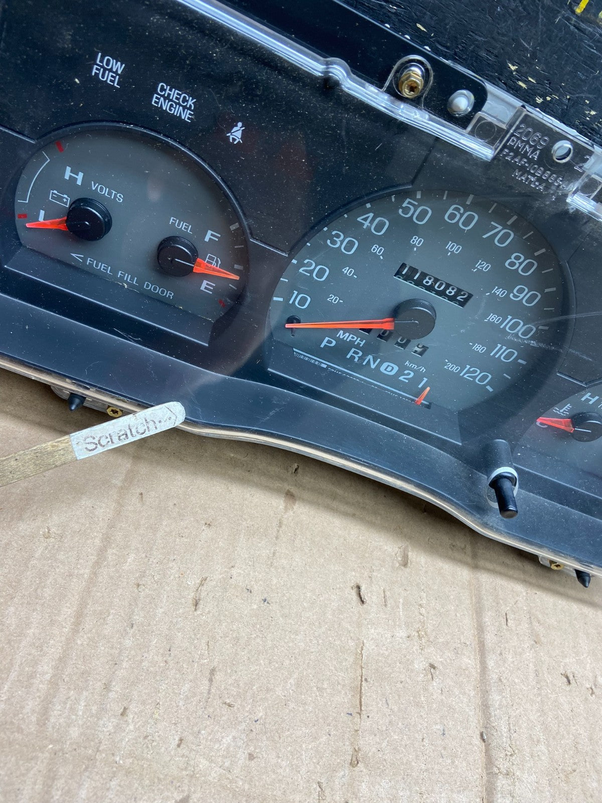 1998 to 2005 Mercury Marquis Speedometer Cluster Gauge Oem aa4908 DG1