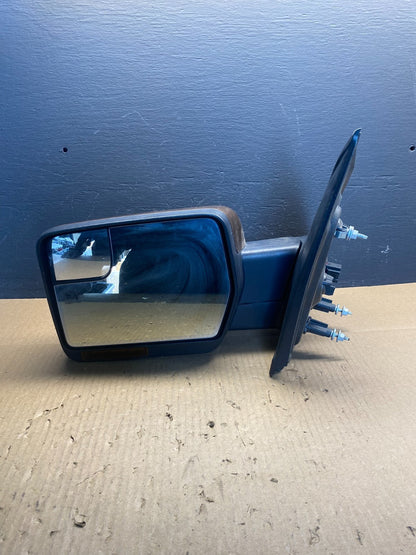 2009 to 2014 Ford F150 Left Driver LH Turn Chrome View Door Mirror AC2622 DW8