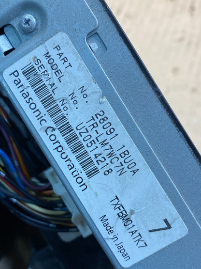 2011 - 2012 Infiniti G35 Information Display Screen 280911BU0A AI7222 DW6