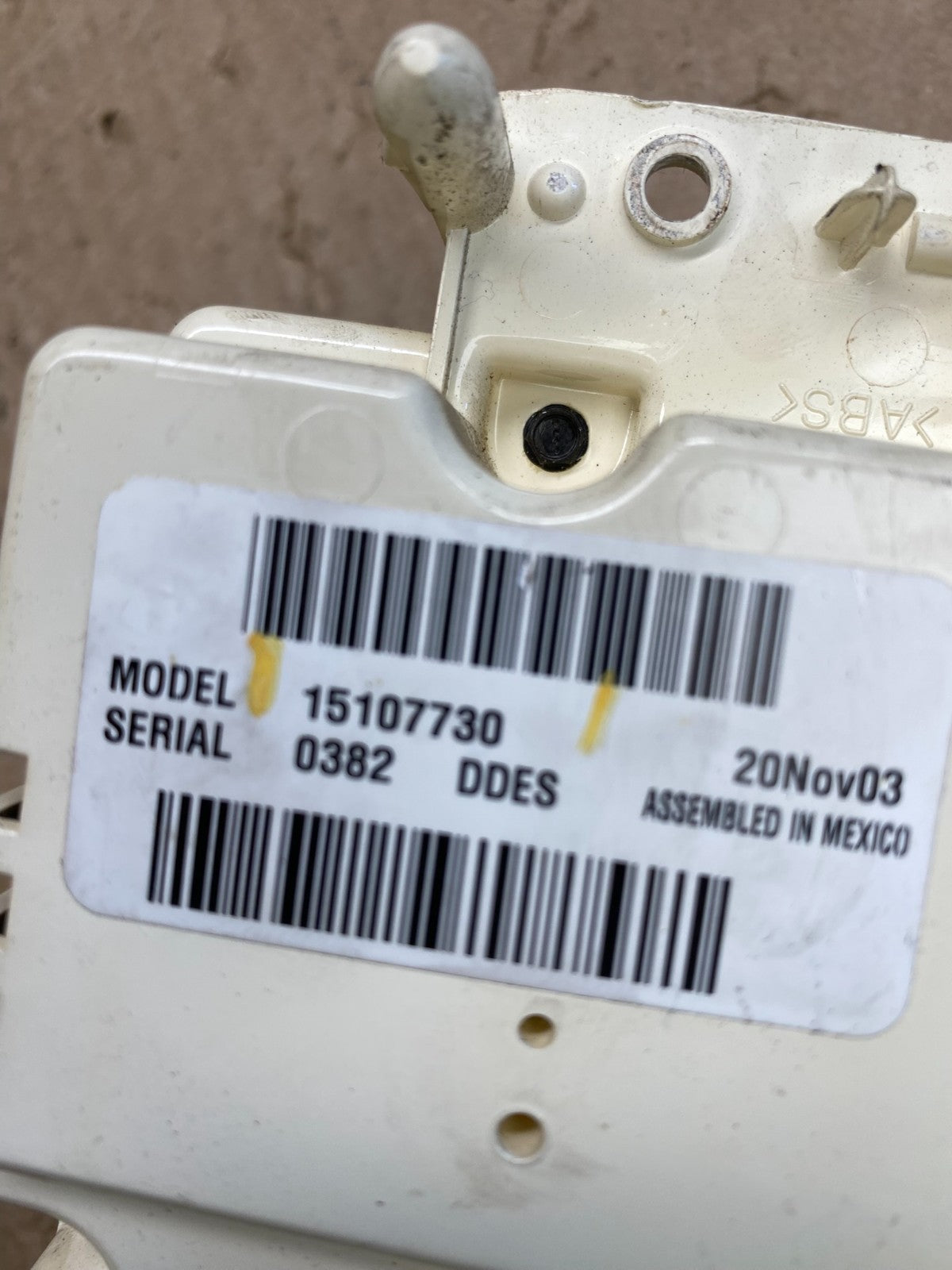 2003 to 2006 Chevrolet Silverado HVAC Heater Climate Control Module ac6782 DG5