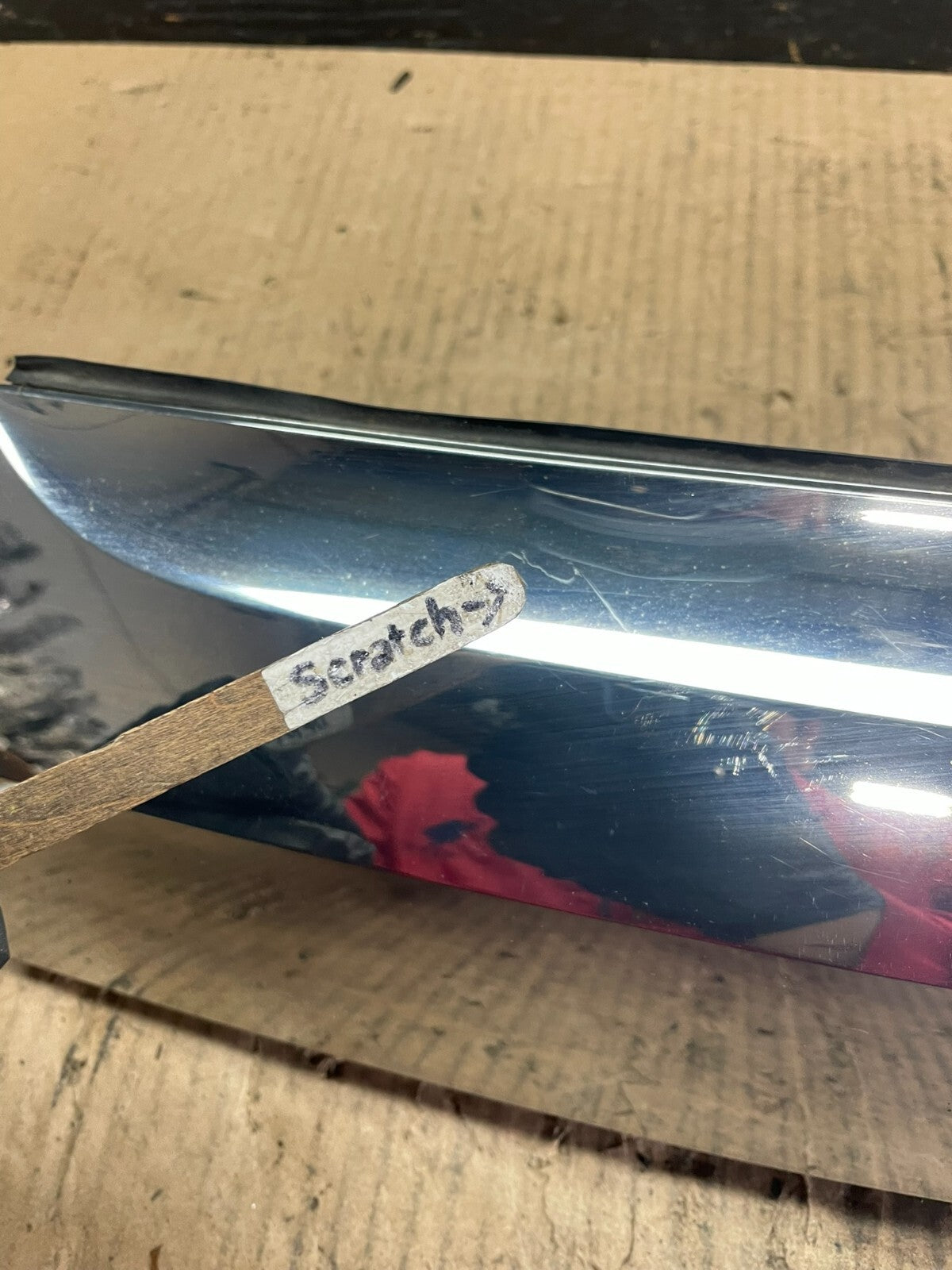 2010-2015 Gmc Terrain Lift Gate Handle Trim Back Up Camera Chrome Panel M6106 DG3