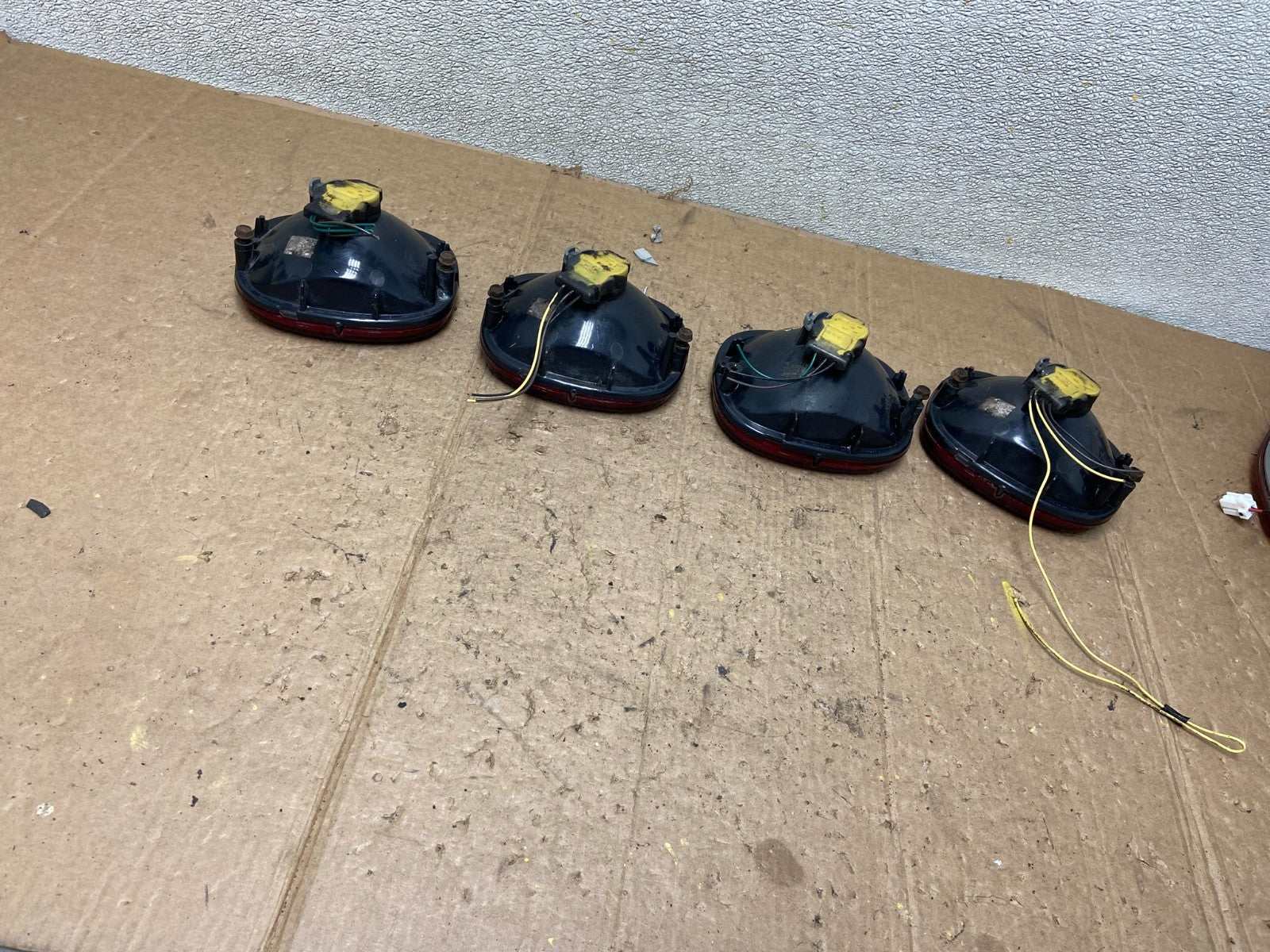 1991 to 1996 Chevrolet Corvette C4 Rear Set 4pcs Tail Lights AA4199 DG7