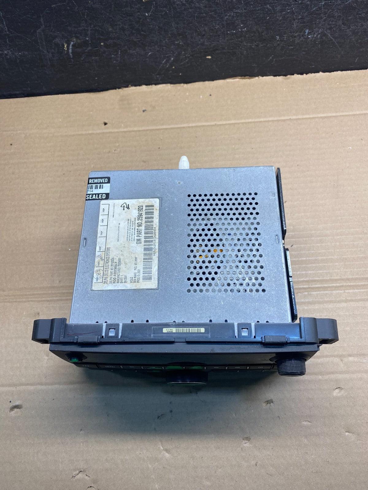 2007 - 2014 Chevrolet GMC Cadillac Buick AM FM CD Radio USB Aux mp3 ad9417 DG3
