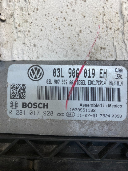 2008 to 2012 Audi A3 2.0L Engine Computer Ecu Pcm Ecm Pcu Oem OEM AC0578 DG2