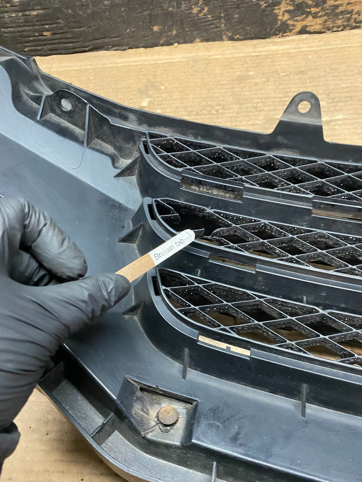2008 2009 2010 Honda Odyssey Front Upper Grill Grille Oem V9626 DG8