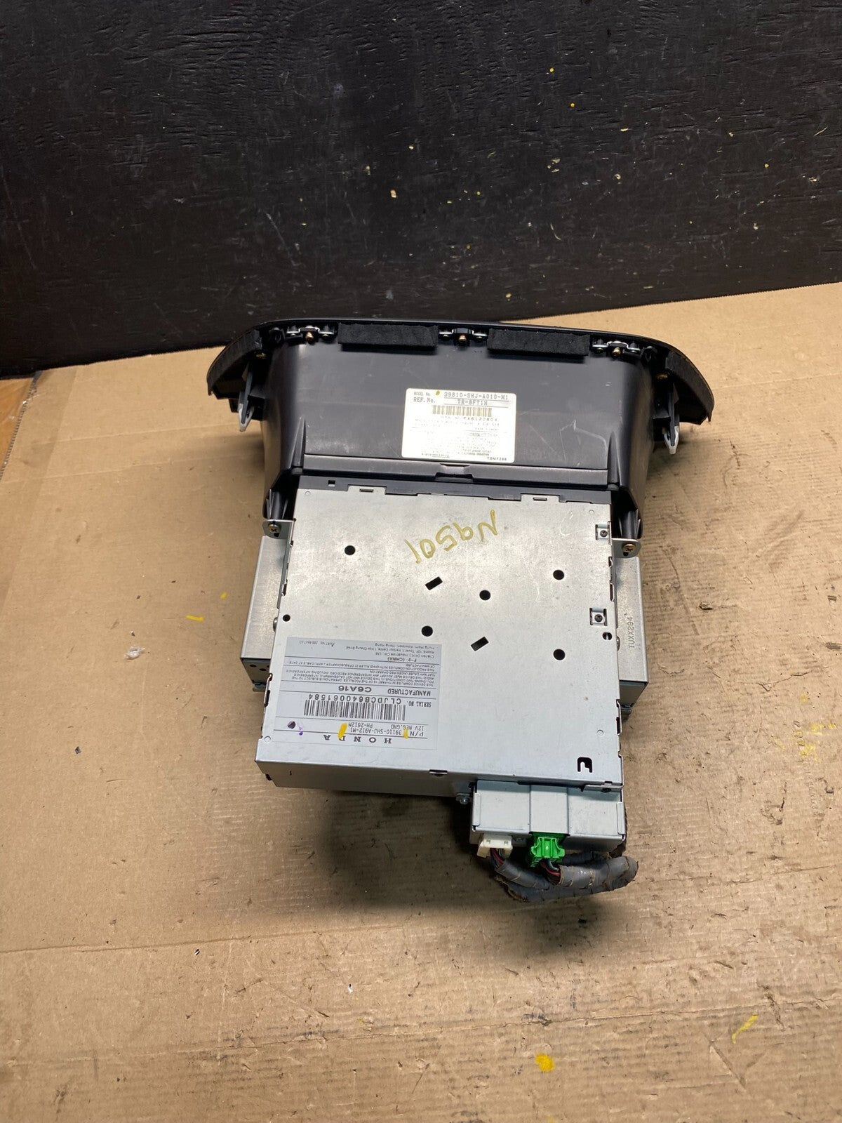 2005-2010 Honda Odyssey Information Display Screen 39110-shj-a912 n9501 DG4