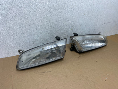1997 1998 1999 Toyota Camry Left+Right Side Set Halogen Headlights AD6415 DW2
