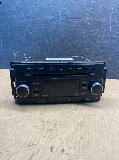 2007 2014 Jeep Dodge Chrysler Screen Display CD Player Satellite Radio AE7833 DW0