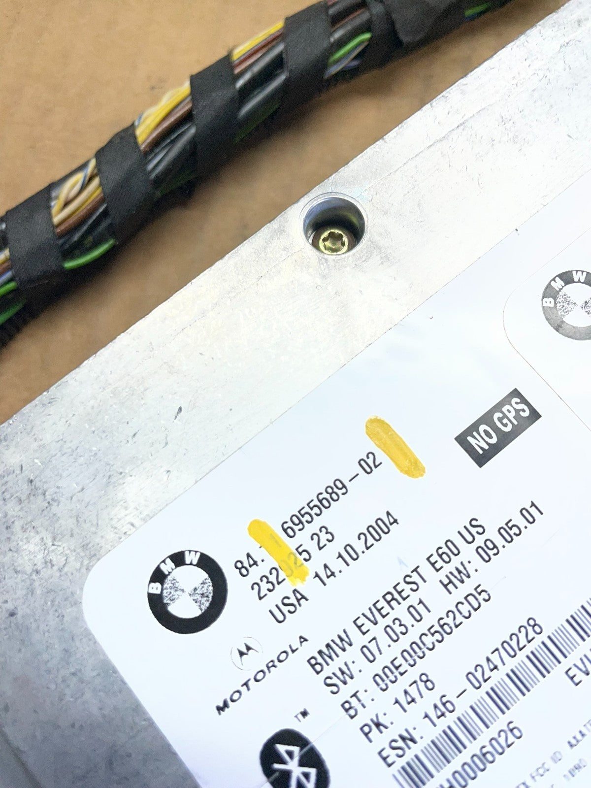 2004 to 2010 Bmw Bluetooth  Control Module Computer Telematics OEM AB2838  DG5