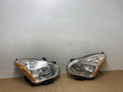 2009 - 2013 Nissan Rogue Left+Right Side Set Halogen Headlights OEM T8039 DW0