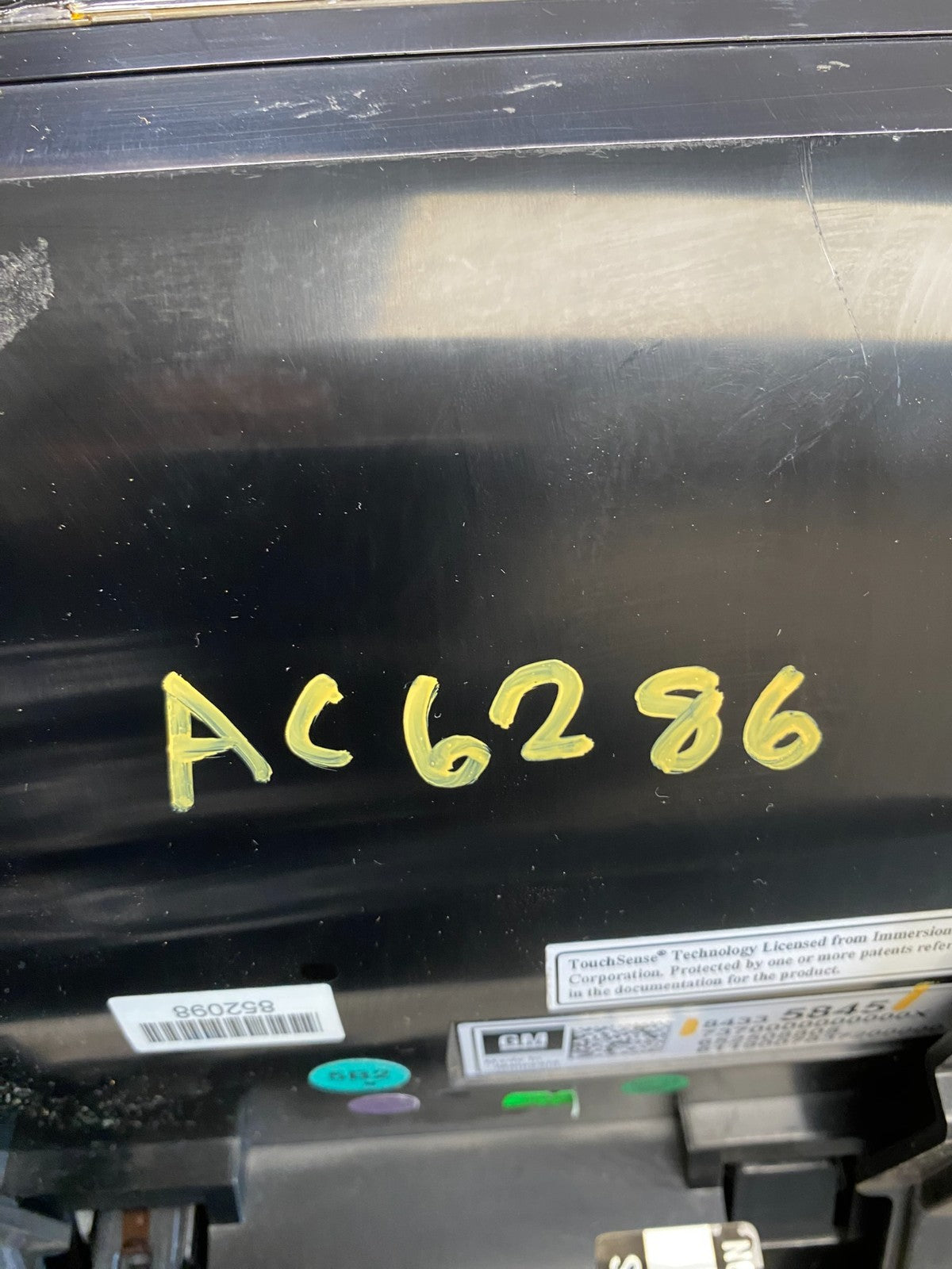 2013 to 2018 Cadillac Ats Touch Screen Radio Audio Display Screen AC6286 DG7