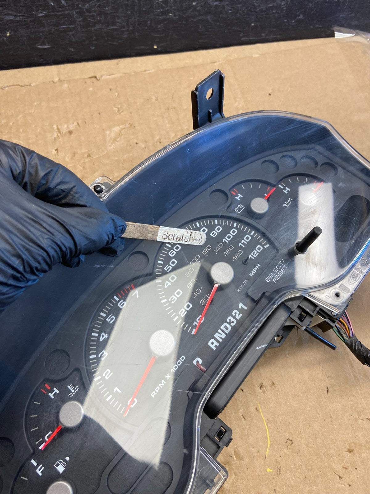 2003 Ford Explorer Speedometer Cluster Gauge AD6806 DG2