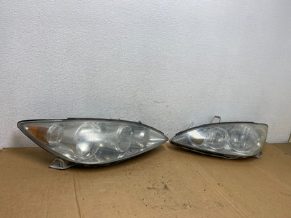 2005 to 2006 Toyota Camry Left+Right Side Set Halogen Headlights AD2812 DW2