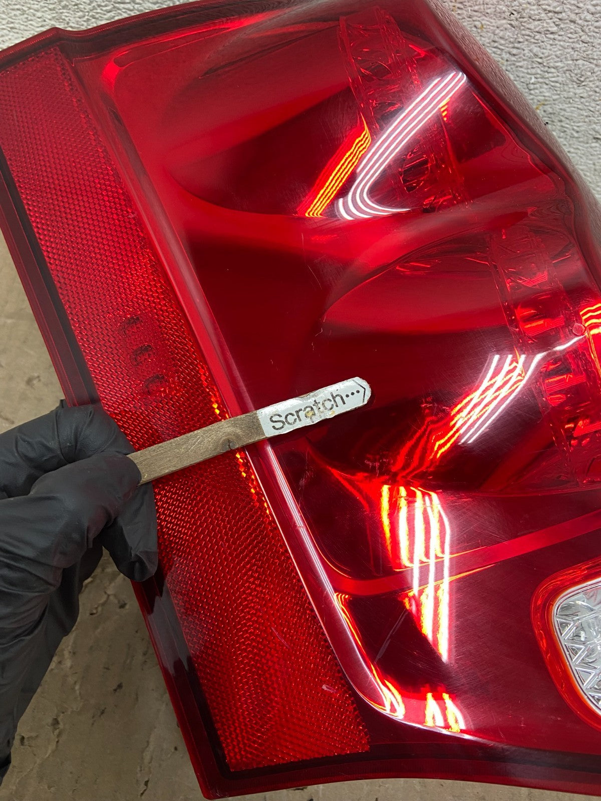2011 to 2018 Dodge Grand Caravan Left Driver Tail Light Led DEPO AJ1829 LK4