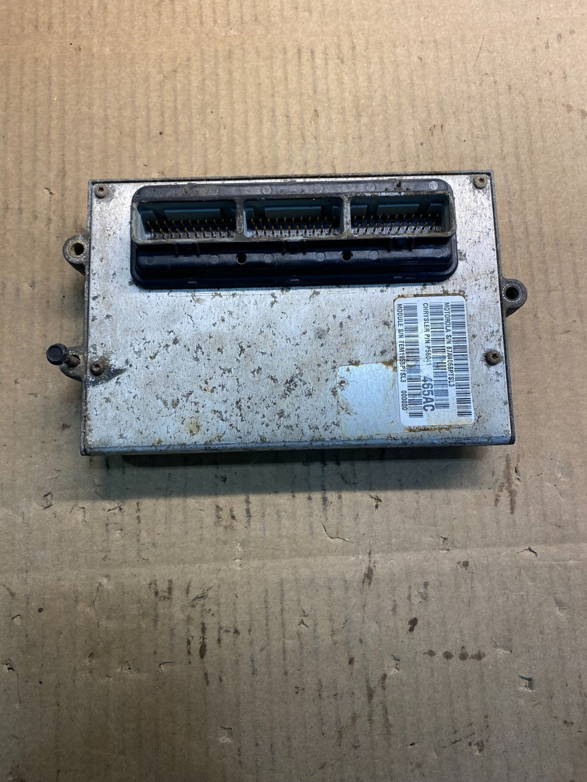 1999 Jeep Wrangler 2.5L Engine Control Module ECU ECM Z4704 DG0