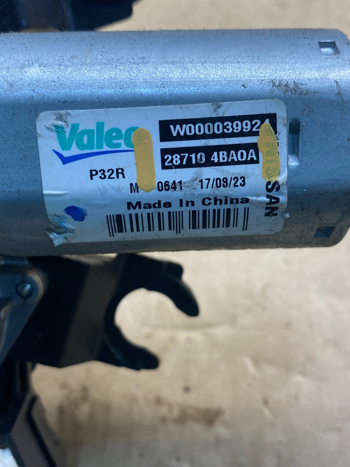 2017 to 2021 Nissan Rogue Rear Windshield Wiper Motor ag9617 DG5