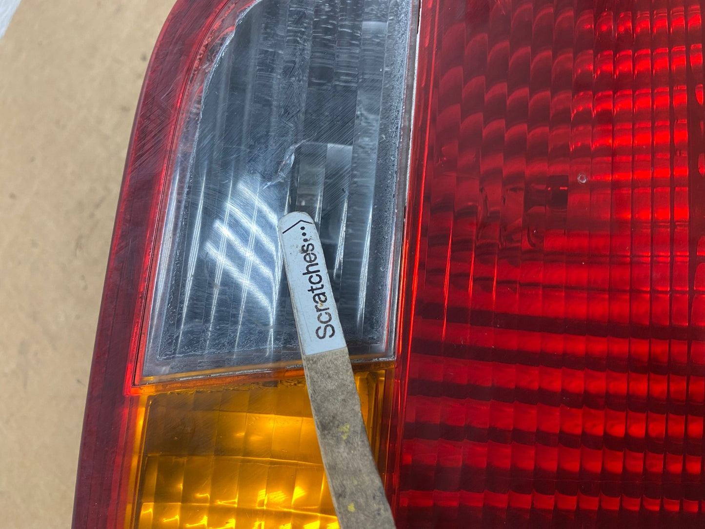 1999 2000 Honda Civic Sedan Left Driver LH Side Tail Light Inner AD5167 LK3