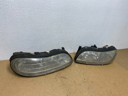 1997 to 2003 Chevrolet Malibu Left+Right Side Headlights AC1795 DW2