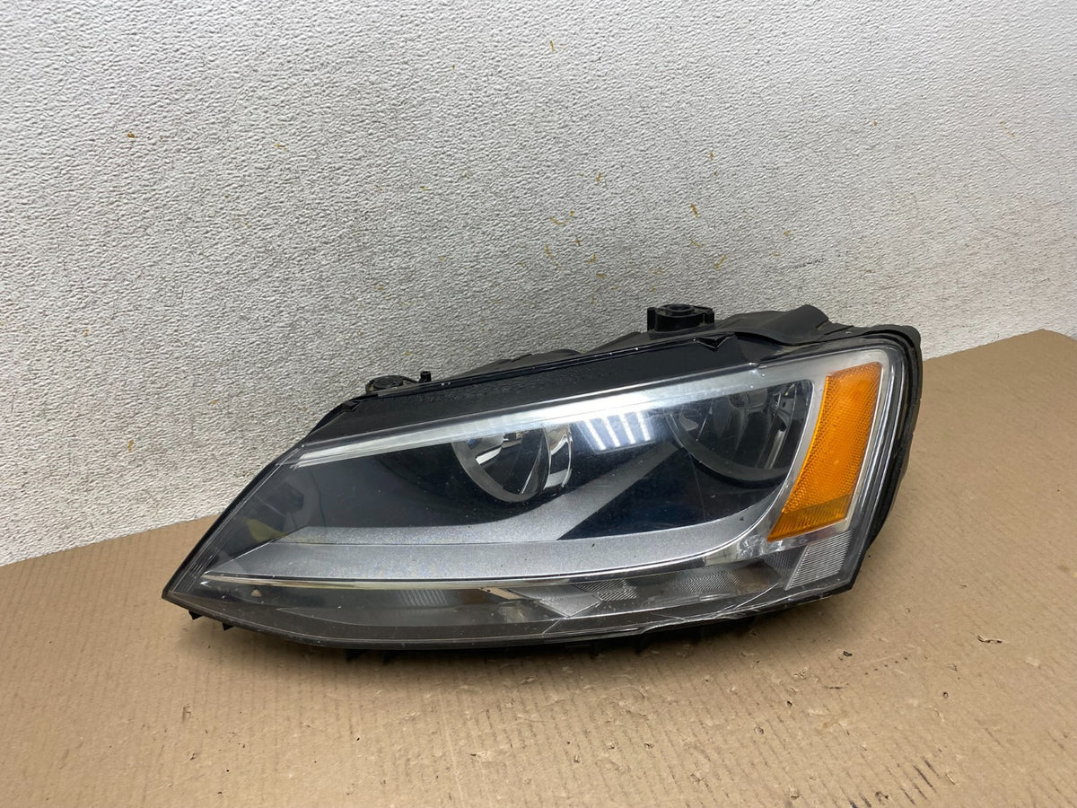 2011 to 2014 Volkswagen Jetta Left Driver LH Headlight Halogen AJ2529 DW0