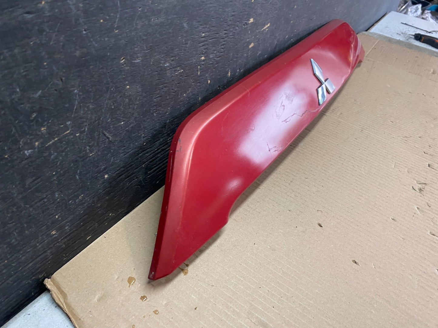 2007 to 2013 Mitsubishi Outlander Rear Hatch Tailgate Trim Molding Q3116 DG2