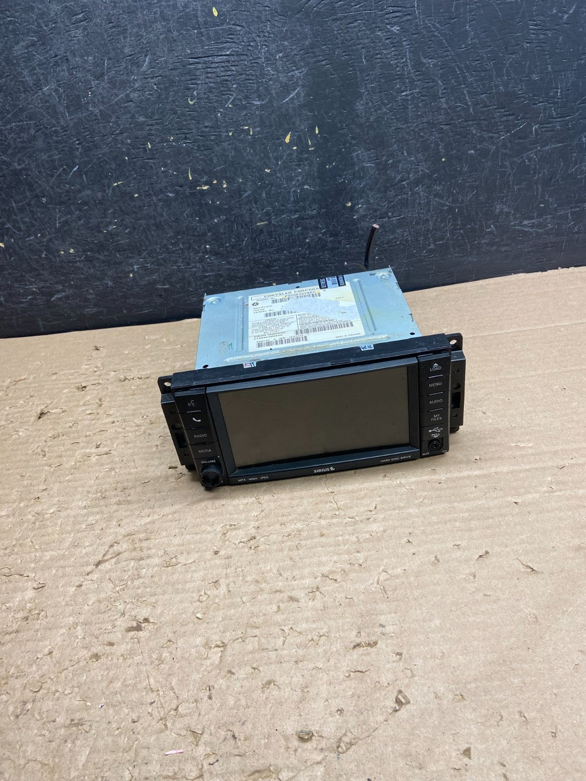 2011 2014 Jeep Dodge Chrysler Screen Display CD Player Satellite Radio ag8602 DG0