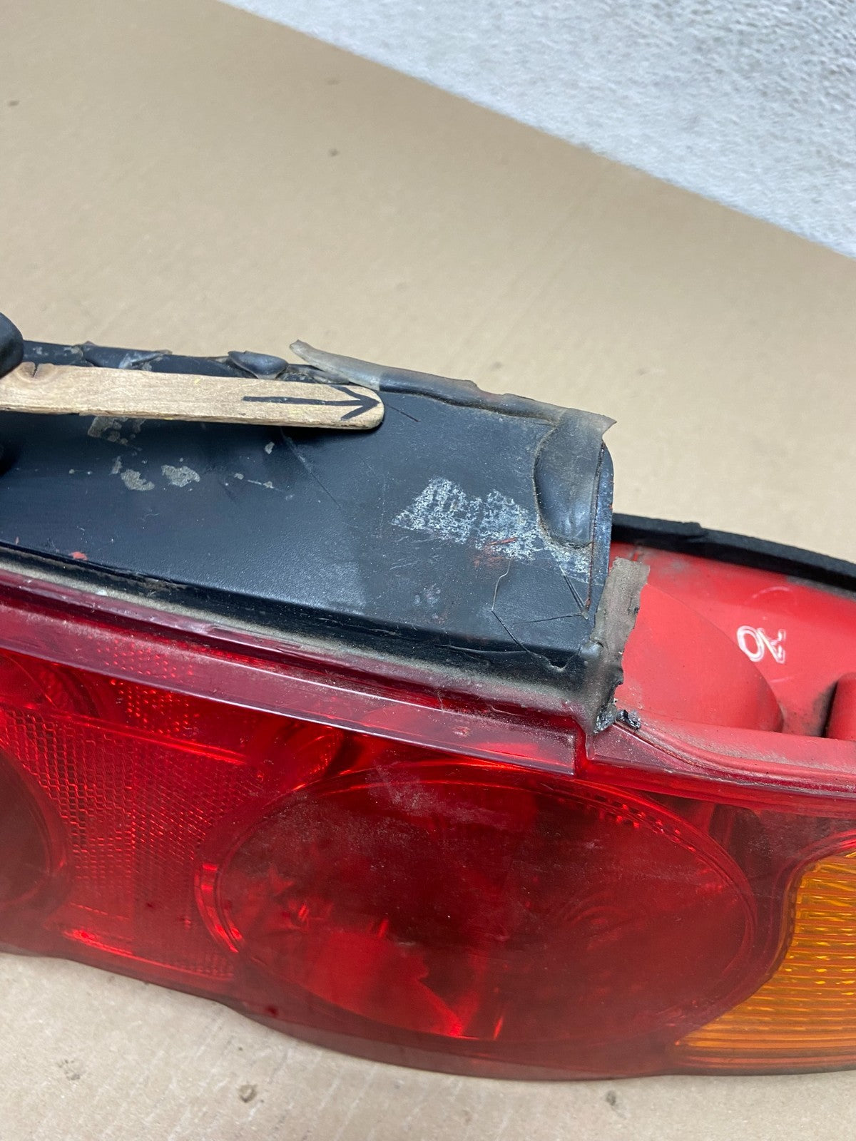 2002 to 2004 Acura Rsx Right Passenger RH Side Tail Light AE9473 DG4