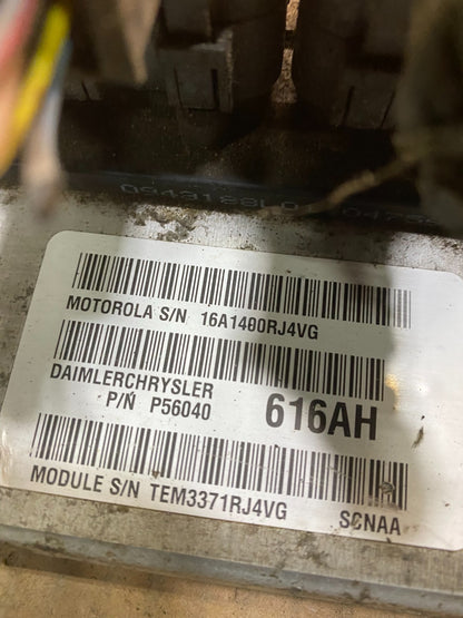 2002 Dodge Durango 4.7L  Engine Computer Module ECM P56040616AH V2428 PS3