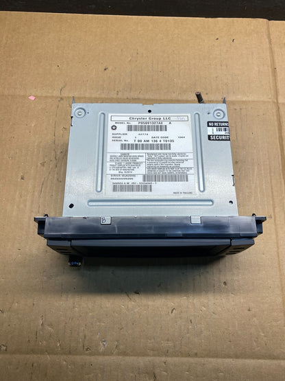 2012 2014 Dodge, Chrysler Screen Display CD Player Satellite Radio AI9942 DG3