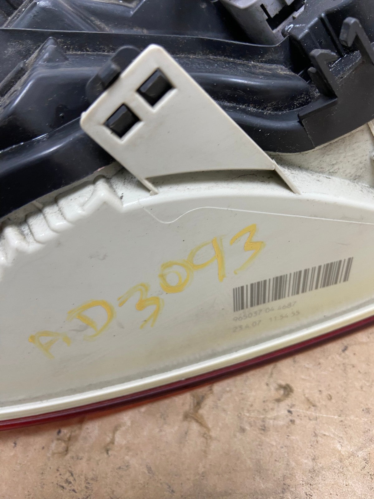 2006 2007 2008 Audi A4 Sedan Right Passenger Rh Side Tail Light AD3093 LK6