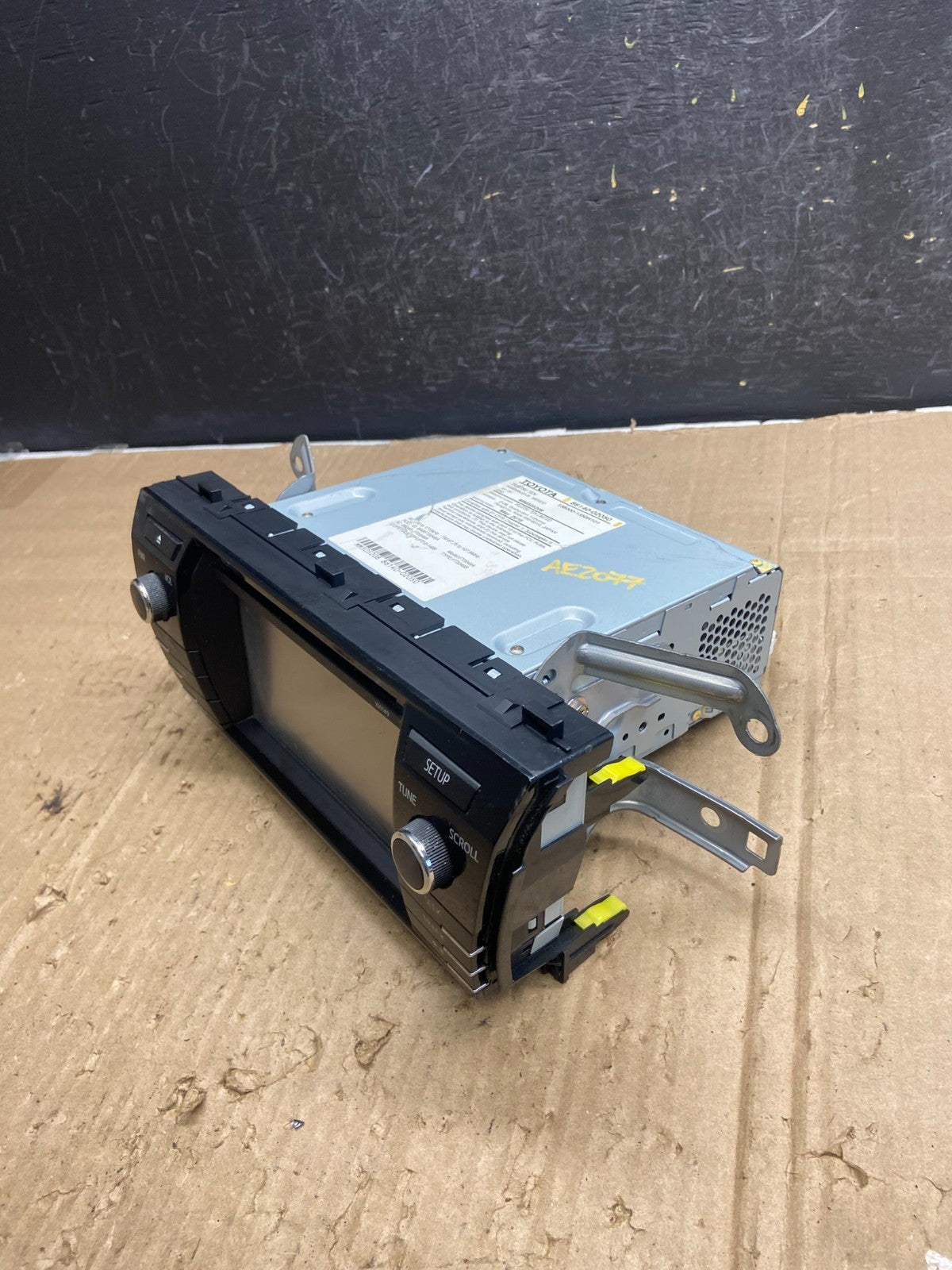 2014 2015 2016 Toyota Corolla AM/FM Radio Cd Scren Display Player AE2077 DG2