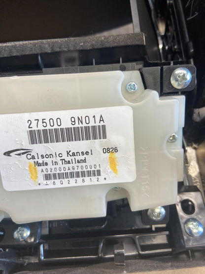 2009-2014 Nissan Maxima Center Console Climate Control Radio Bezel OEM AB9264 DG4