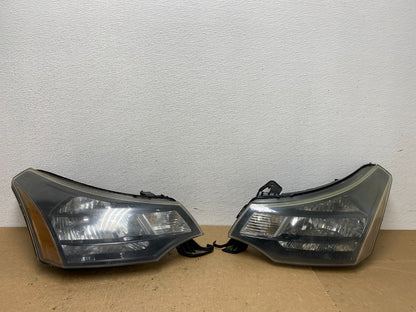 2008 2009 2010 2011 Ford Focus Left+Right Headlights Halogen AC1494 DW0