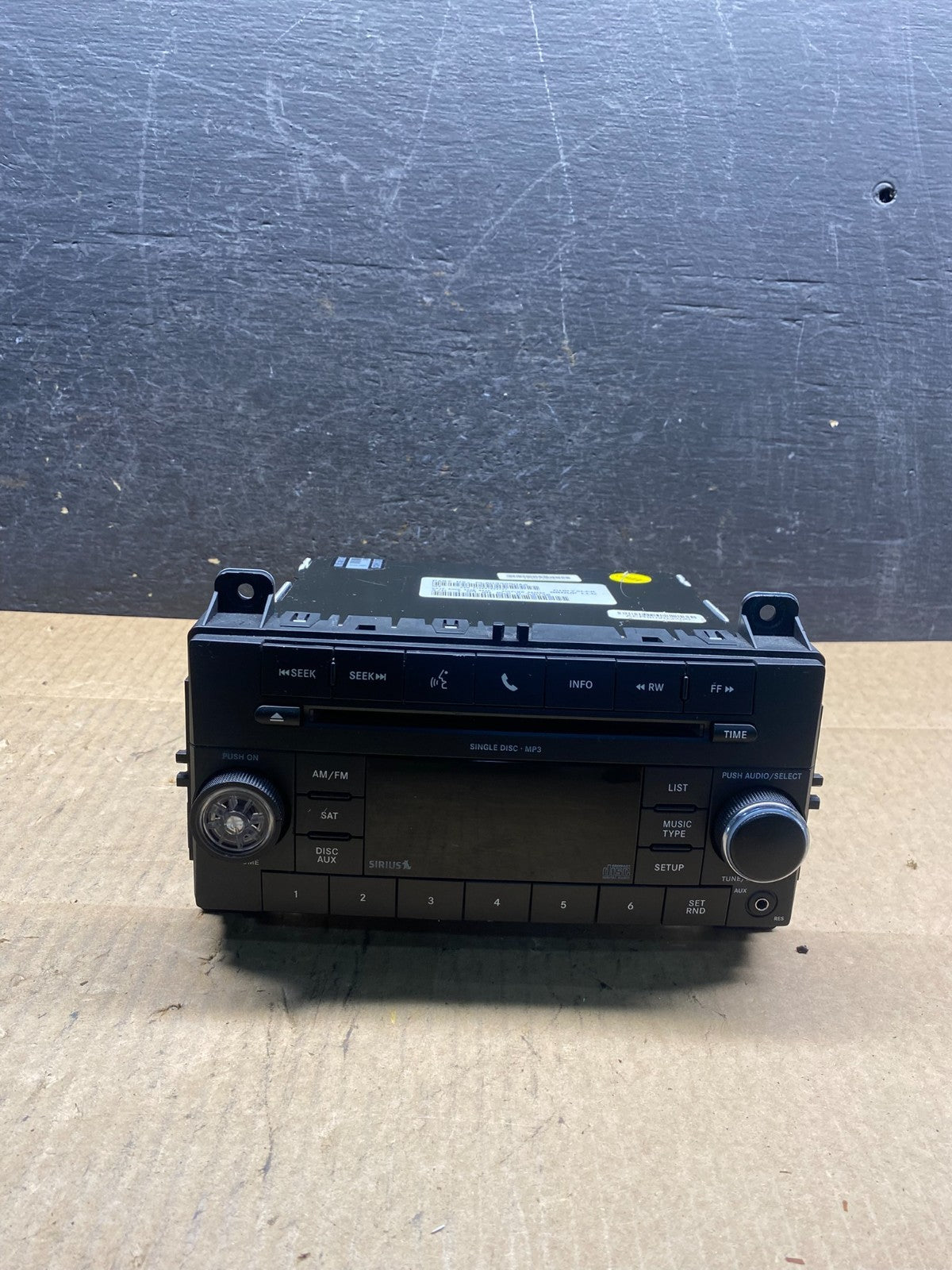 2011 - 2013 Dodge Duragno Grand Cherokee AM FM Radio Disc CD Player ag7342 DG0