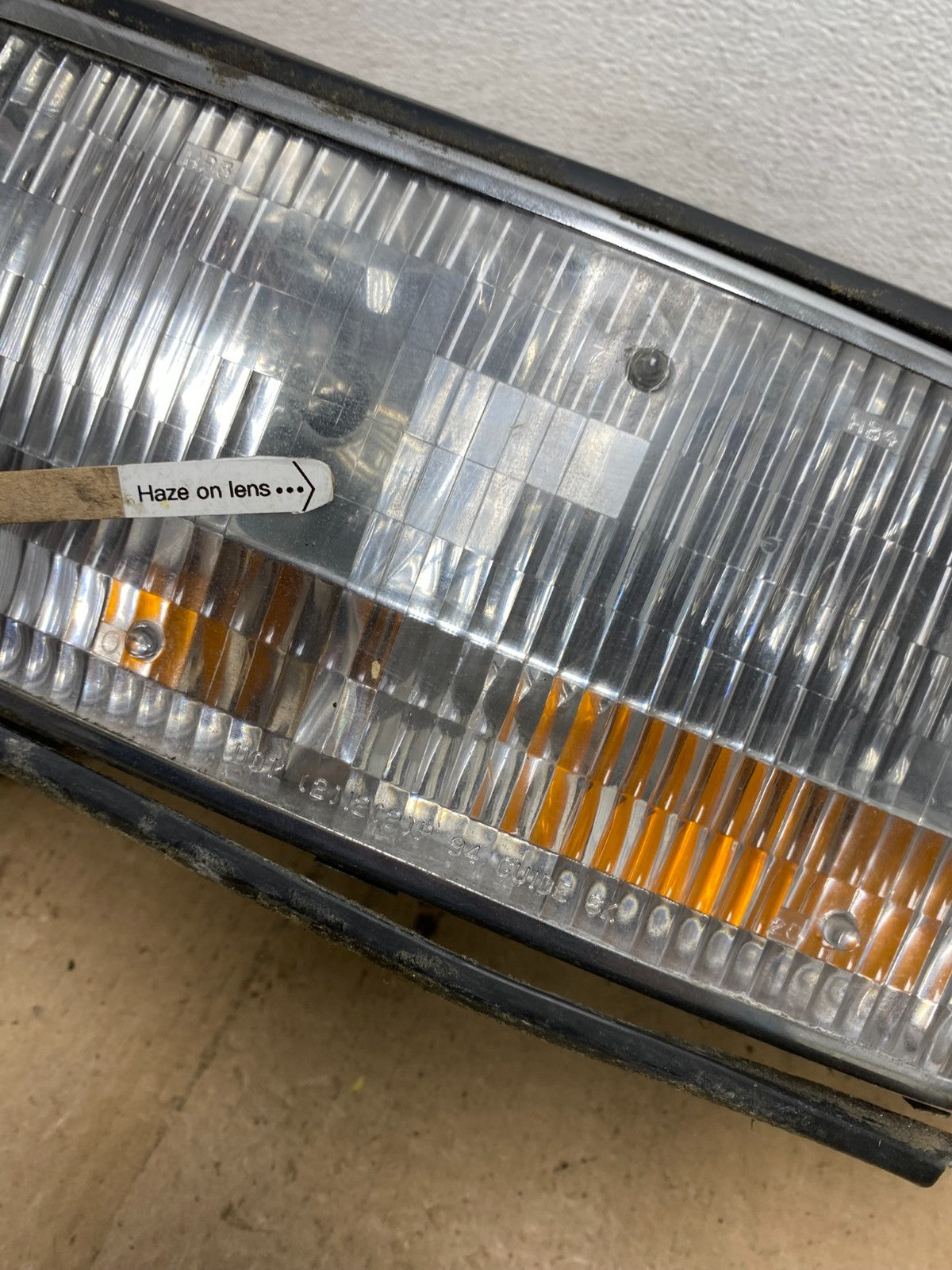 1994 1995 1996 Cadillac Deville Left Driver LH Headlight + Turn Signal AC5871 DW4