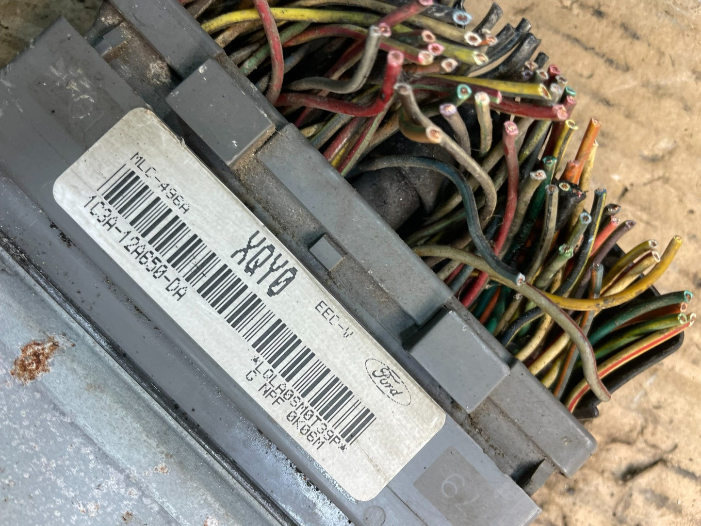 2001 Ford F250 F350 SD 5.4l ECU ECM Engine Computer Module X1071 DG3