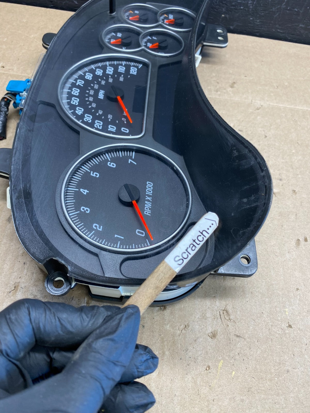 2002 to 2004 GMC Envoy Speedometer Cluster Gauge ac6756 DG3