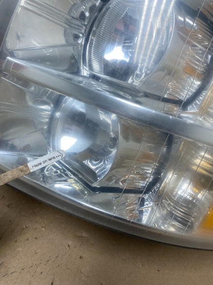 2007 to 2014 Chevrolet Silverado Left+Right Side Black Headlights AE6791 DW5