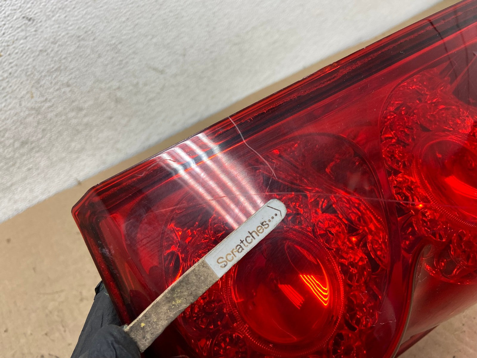 2011 to 2018 Dodge Grand Caravan Left Driver Tail Light Led AG8058 LK3