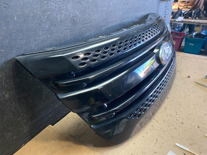 2011 to 2015 Ford Explorer Upper Front Grill Grille Oem S3363 DG2