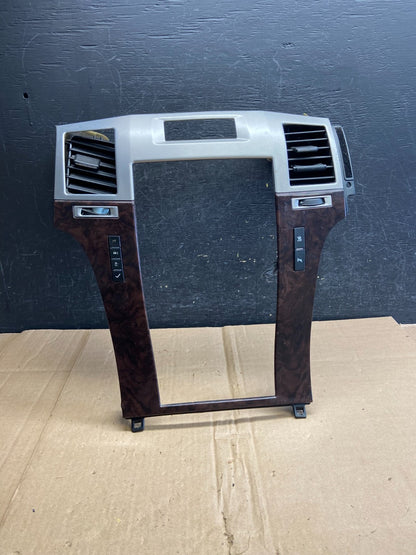 2007-2014 Cadillac Escalade Center Dash Trim Radio Bezel Vent Wood ai6075 DG0