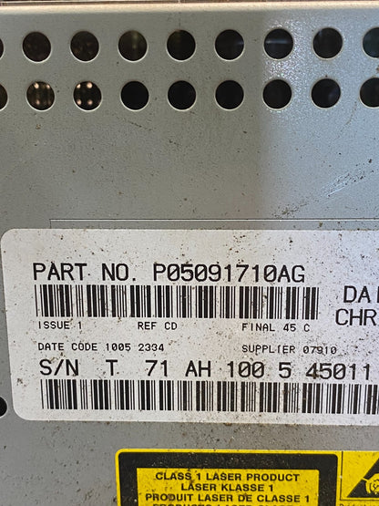 2007-2012 Chrysler Dodge Jeep Ram Radio CD MP3 AUX Receiver AD1721 DG6