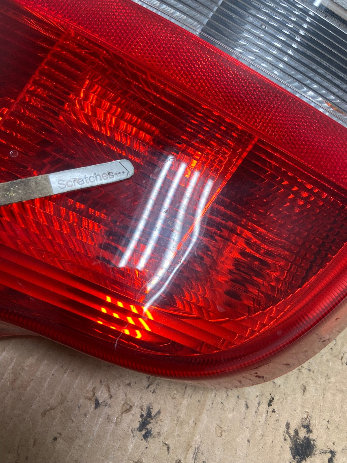 2001 to 2004 Volvo S60 Left Driver LH Side Tail Light AG2352 LK3