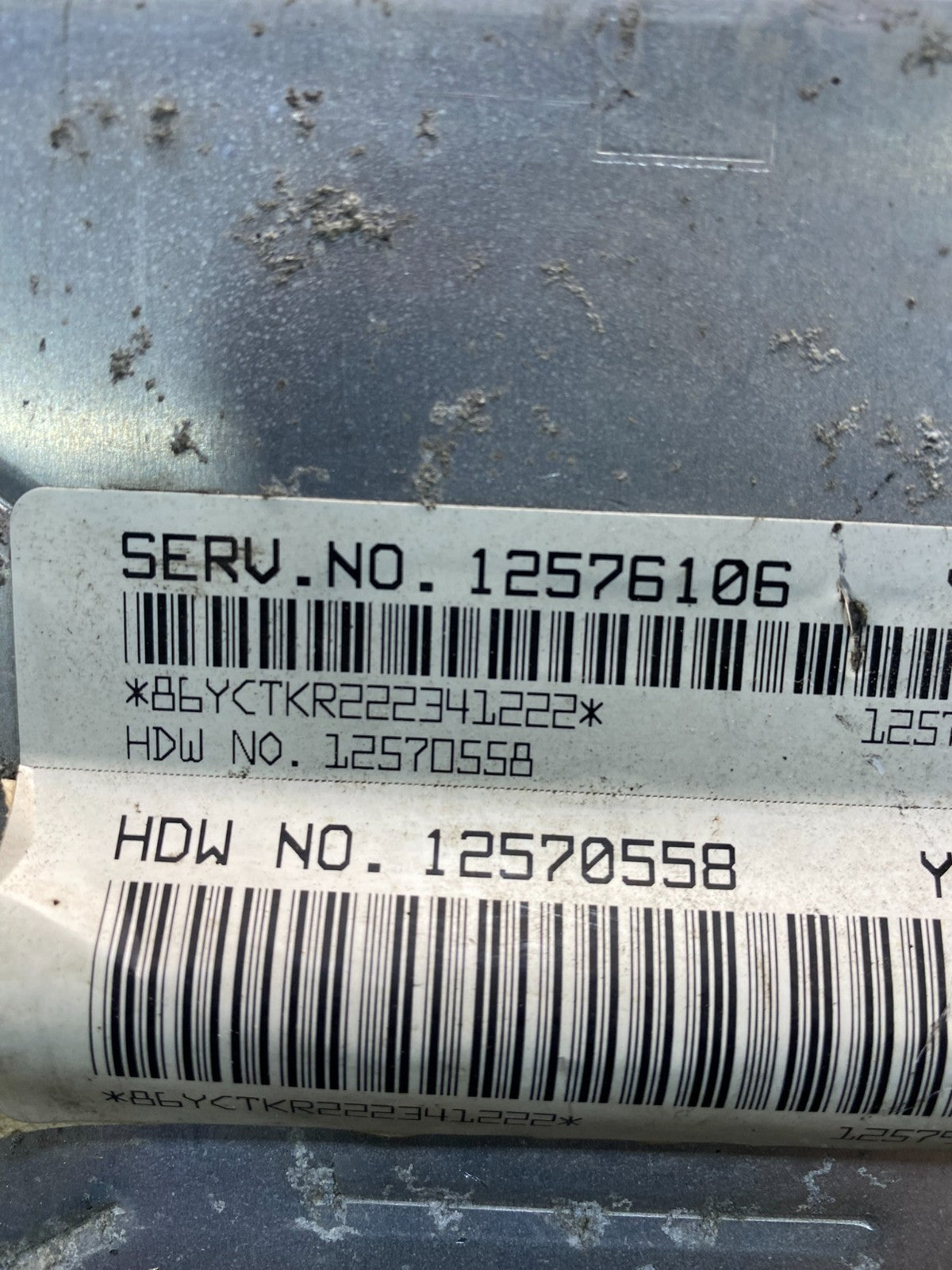 2003-2006 Chevrolet Tahoe Silverado Engine Control 12576106 ECM ECU ac8725 DG2