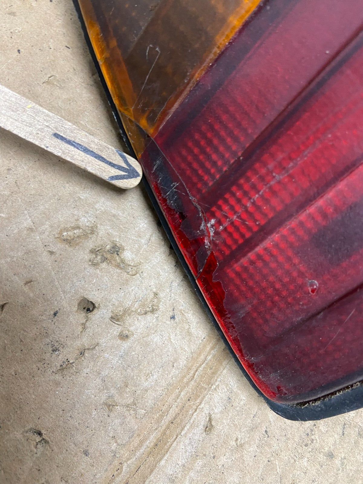 1994 to 1995 Mercedes E Class W124  Left Driver LH Side Tail Light AA4080 DW4