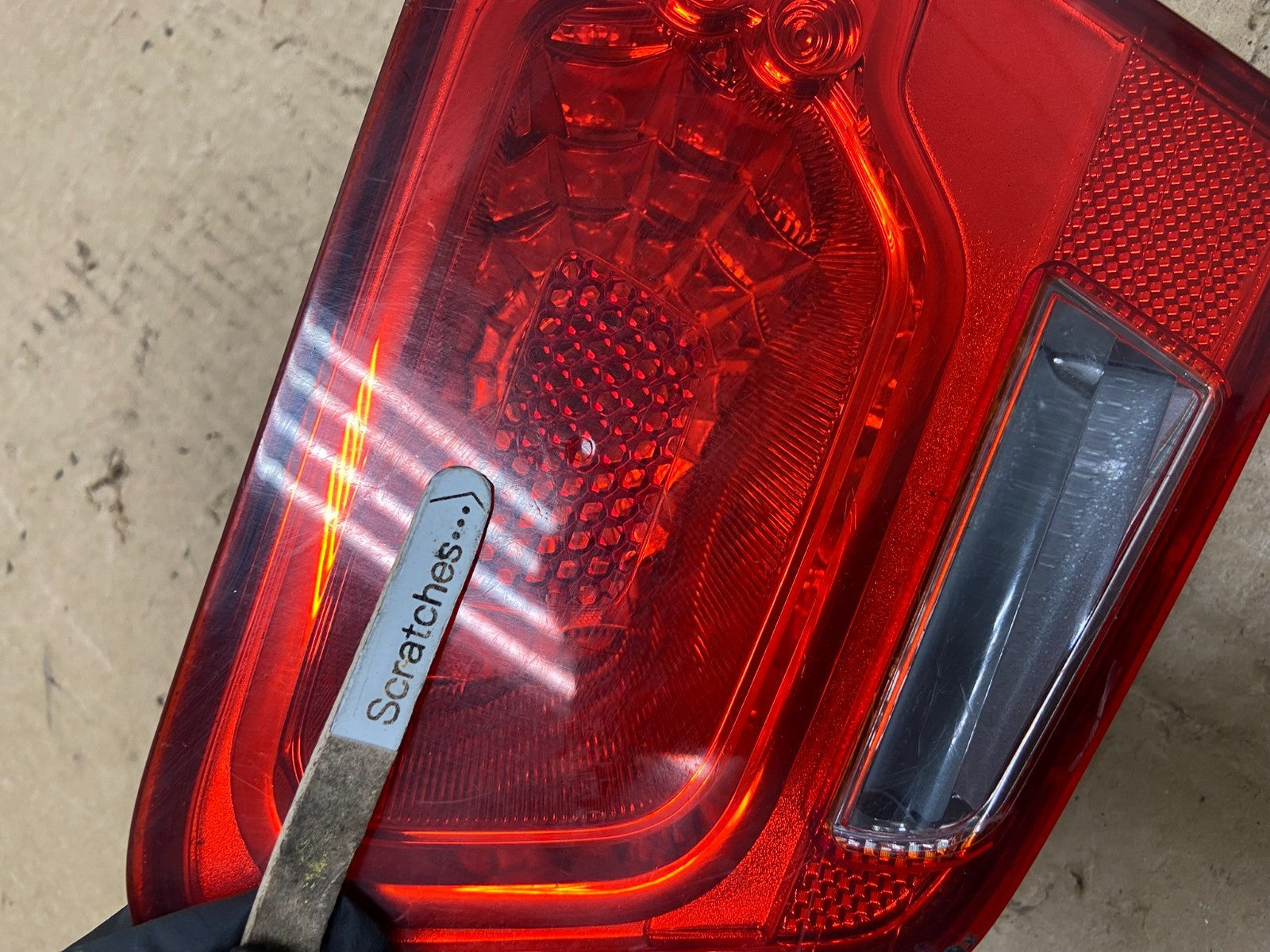 2010 to 2013 Kia Forte Right Passenger RH Side Tail Light Inner AF8063 DW3