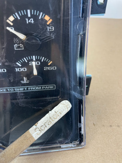 1995 to 1999 Chevrolet Silverado Suburban Cluster Gauge Speedometer AG1036 DG5