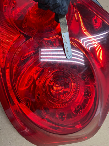 2007 to 2013 Infiniti G35 G37 Sedan Right Passenger Rh Tail Light AH5799 LK4