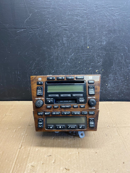2000-2004 Toyota Avalon Radio Stereo 6 CD Tape Player Climate Control AD2166 DG0