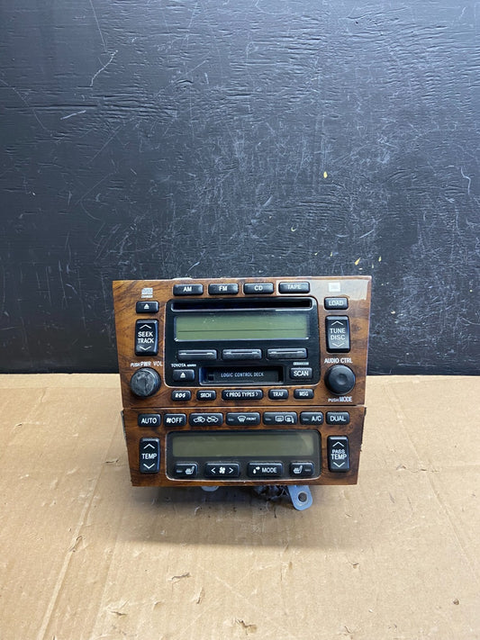 2000-2004 Toyota Avalon Radio Stereo 6 CD Tape Player Climate Control AD2166 DG0